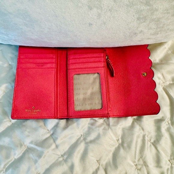 Kate Spade Royal Blue Wallet with Gold Accents - Picture 3 of 7